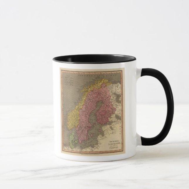Schweden, Dänemark, Norwegen Tasse (Rechts)