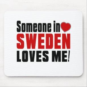SCHWEDEN, das Jahre des Seins fantastisch feiert Mousepad