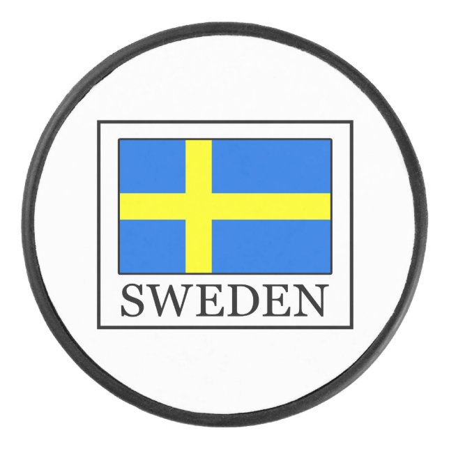 Schweden Eishockey Puck (Vorderseite)