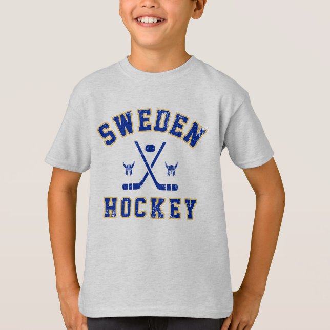 Schweden Eishockey-T - Shirt (Vorderseite)