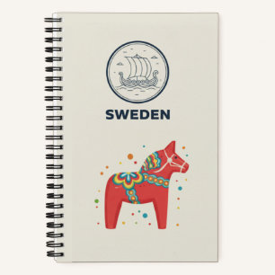 Schweden-Erbe & Nordic Travel Fotoarchiv Notizbuch