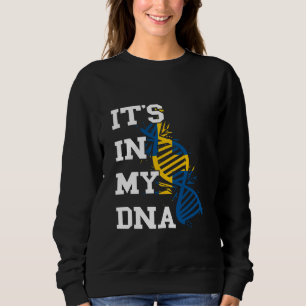 Schweden Es ist in meiner DNA Schwedische Wurzeln Sweatshirt