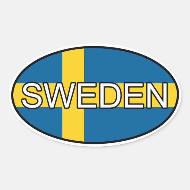 Schweden Euro Sticker (Vorderseite)