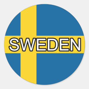 Schweden Euro Sticker