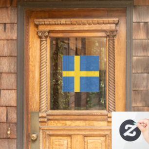 Schweden Fensteraufkleber