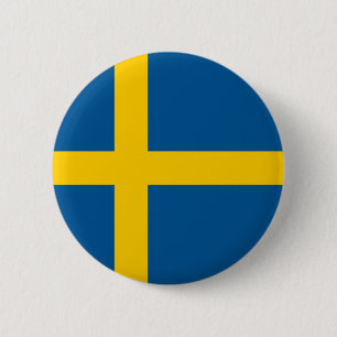 Schweden-Flag Button