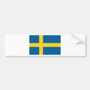 Schweden-Flagge Autoaufkleber