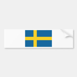 Schweden-Flagge Autoaufkleber