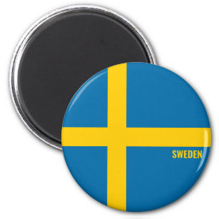 Schweden Flagge Charming Patriotic Magnet