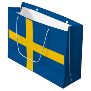 Schweden-Flagge Große Geschenktüte