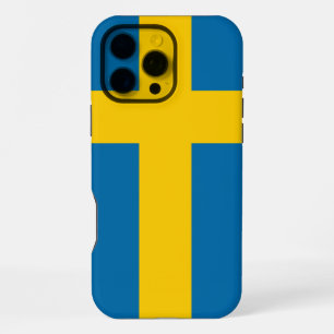 Schweden-Flagge iPhone 16 Pro Max Hülle