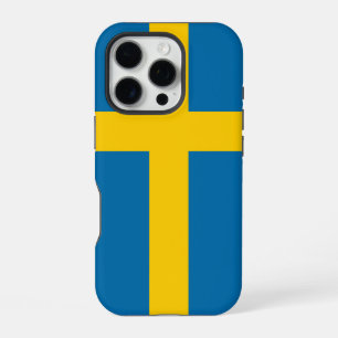 Schweden-Flagge iPhone 16 Pro Hülle