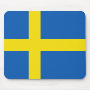 Schweden-Flagge Mousepad
