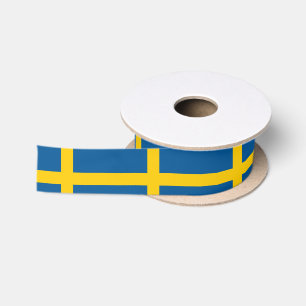 Schweden-Flagge Satinband