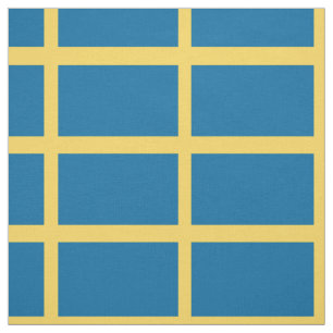 Schweden-Flagge Stoff