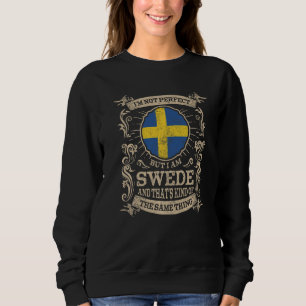 Schweden-Flagge Stolze Schweden Männer & Frauen Sweatshirt