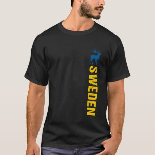 Schweden Flagge Sverige Vintage Schweden Malmö Sc T-Shirt