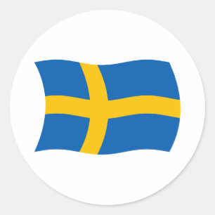 Schweden Flaggen Aufkleber