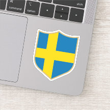 Schweden Flaggenemblem Patriotic Travel