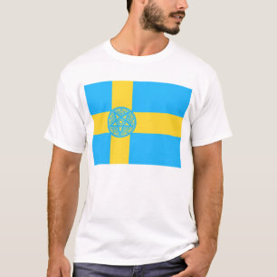 Schweden-FlaggePentagram T-Shirt