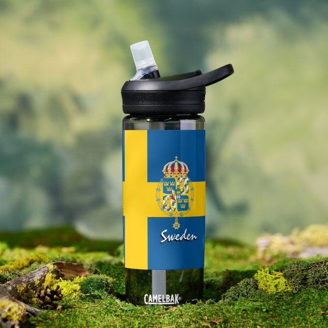 Schweden Flasche, patriotische schwedische Flagge Trinkflasche (Außenbereich)