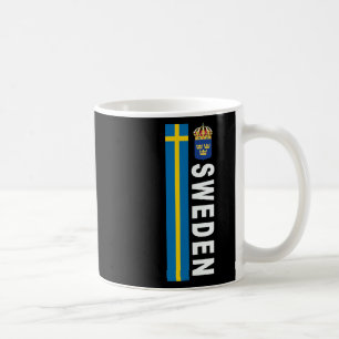 Schweden Fußball-Stil schwedische Flagge Design Kaffeetasse