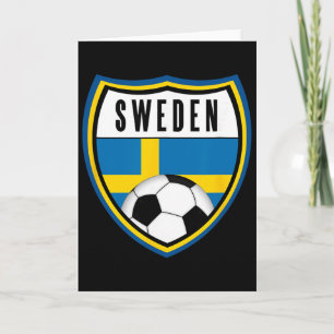 Schweden Fußballtrikot schwedische Flagge Karte
