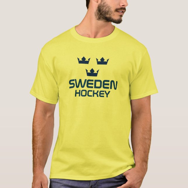 Schweden-Hockey T-Shirt (Vorderseite)