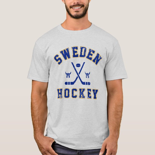 Schweden Ice Hockey T-Shirt (Vorderseite)