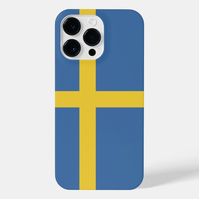 Schweden iPhone Hülle (Rückseite)