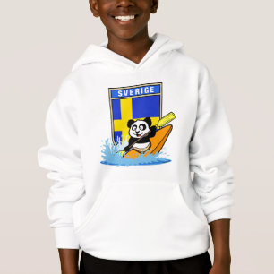 Schweden Kajak Panda Hoodie