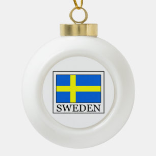 Schweden Keramik Kugel-Ornament