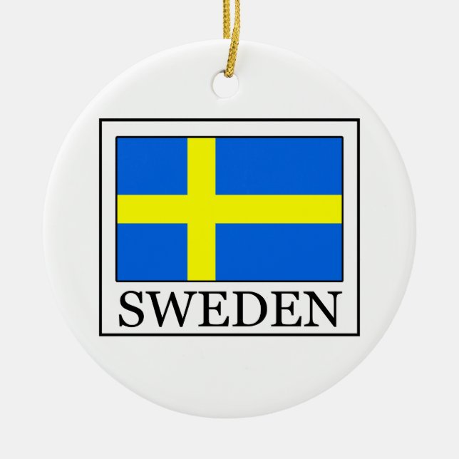 Schweden Keramikornament (Vorne)