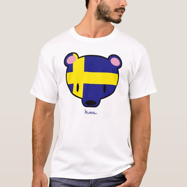 Schweden KumaChan T-Shirt (Vorderseite)