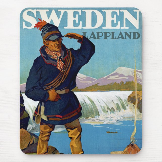 Schweden ~ Lappland Mousepad (Vorne)