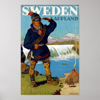 Schweden ~ Lappland Poster