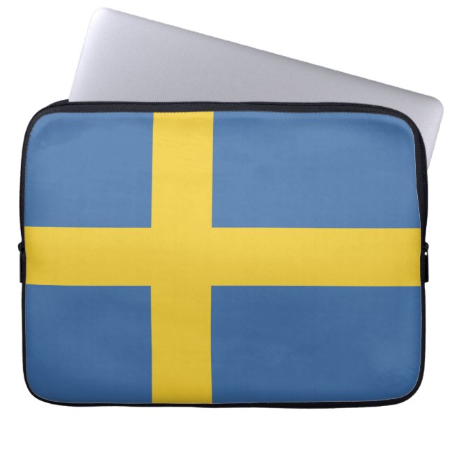 Schweden Laptopschutzhülle (Vorderseite)