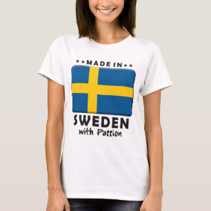Schweden-Leidenschaft T-Shirt