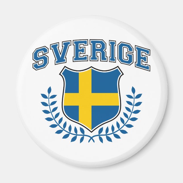 Schweden Magnet (Vorne)