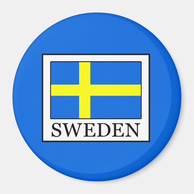 Schweden Magnet (Vorne)