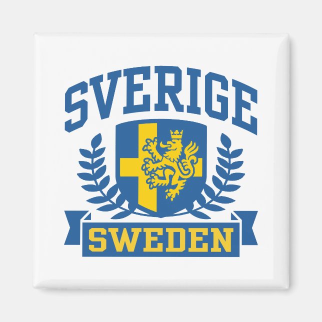 Schweden Magnet (Vorne)