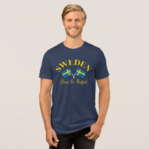 SCHWEDEN Nah, perfekt Tri-Blend Shirt