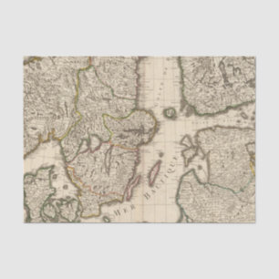 Schweden, Norwegen, Europa 2 Seidenpapier
