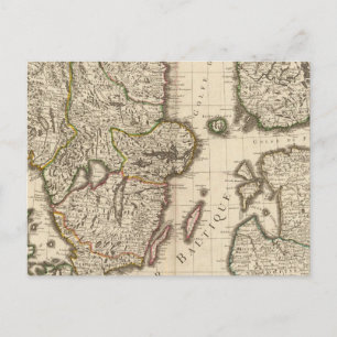 Schweden, Norwegen, Europa Postkarte