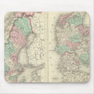 Schweden, Norwegen und Dänemark 2 Mousepad