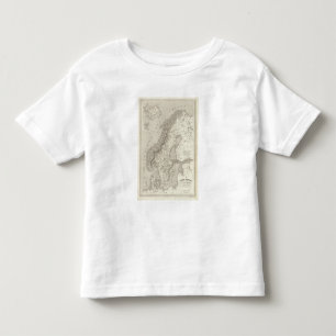 Schweden, Norwegen und Dänemark Kleinkind T-shirt
