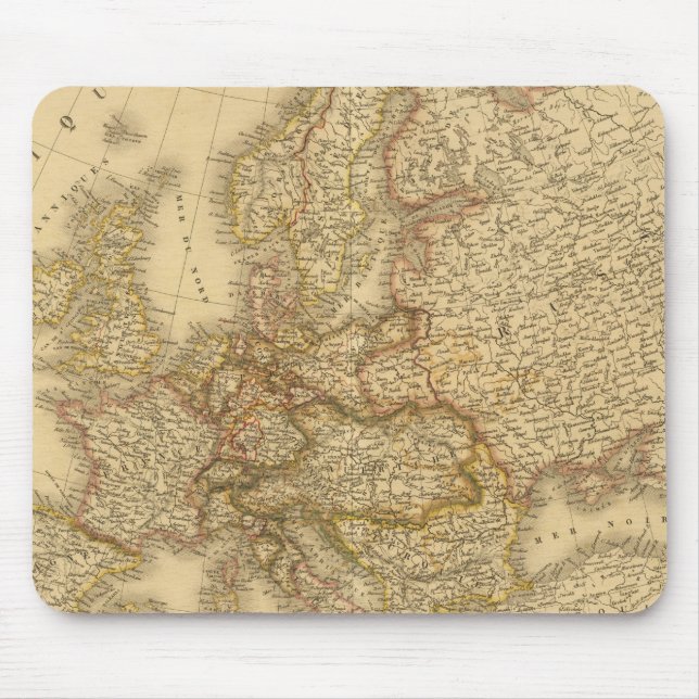 Schweden, Norwegen und Dänemark Mousepad (Vorne)