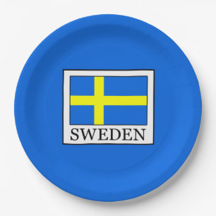 Schweden Pappteller