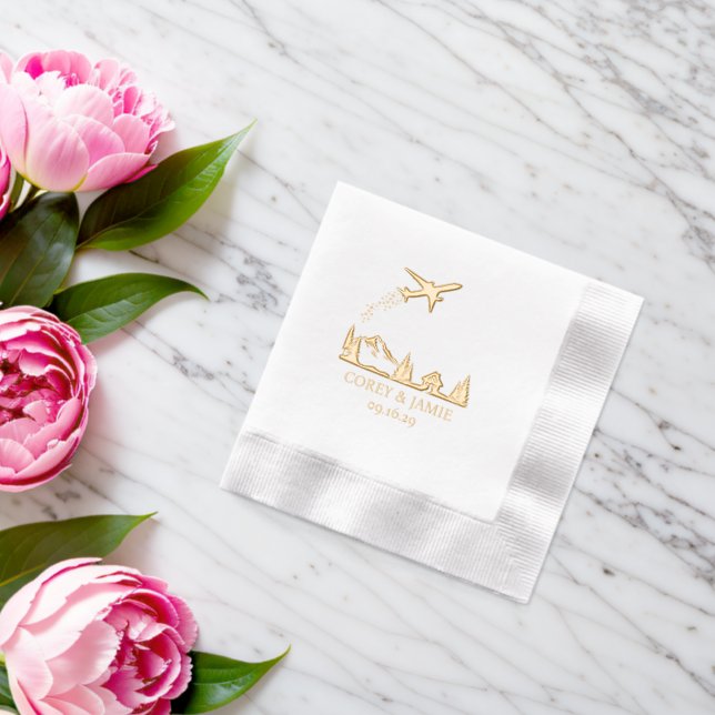 Schweden Pass Servietten Mit Folie (Insitu (Hochzeit))