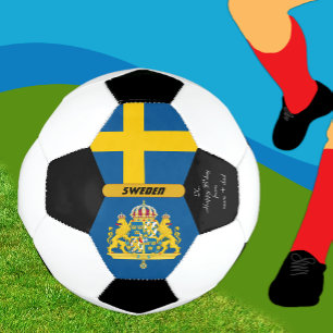 Schweden Personalisiert, Flagge, Foto Fußball
